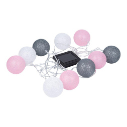 Садовая гирлянда на солнечной батарее Uniel USL-S-230/PM1800 COTTON BALLS-1 UL-00011593