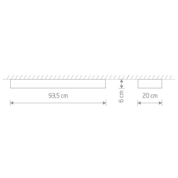 Потолочный светильник Nowodvorski Soft Ceiling Led 90x20 7531