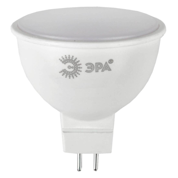 Лампа светодиодная Эра GU5.3 5W 6500K LED MR16-5W-865-GU5.3 R Б0045349