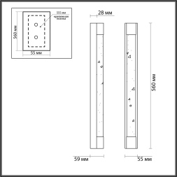Настенный светильник Odeon Light Mirada 6680/12WL