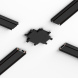 Коннектор для четырехстороннего соединителя шинопровода Elektrostandard Flat magnetic 4690389199127 a063739