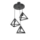 Подвесной светильник Toplight Cherise TL1605H-03BK