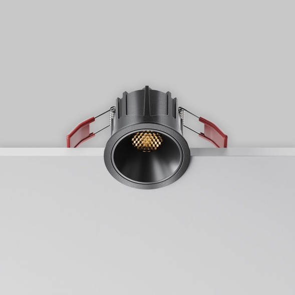 Встраиваемый светильник Maytoni Alfa LED DL043-01-10W2.7K-RD-B