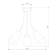 Потолочная люстра TK Lighting 3241 Wire Silver