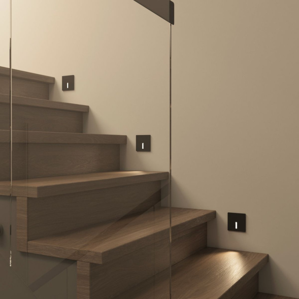 Подсветка для ступеней лестницы Denkirs Troms DK1030-BK