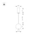 Подвесной светодиодный светильник Arlight SP-Elementa-Orb-R100-9W Warm3000 032764