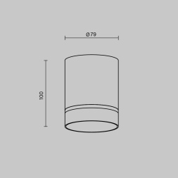 Потолочный светильник Maytoni Technical Orlo C085CL-9W3K-W