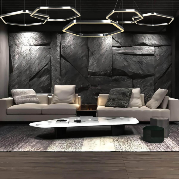 Подвесная люстра Loft IT Titanium 10243M Dark grey