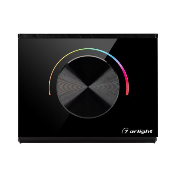 Панель Arlight Rotary Smart-P100-RGB Black (3V, 2.4G) 031957