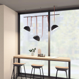 Трековый однофазный светильник Denkirs Belty Flow DK5563-BK
