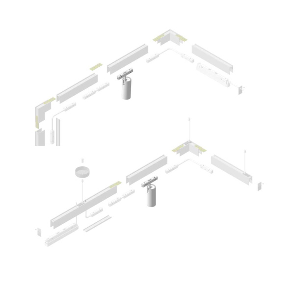 Трековый магнитный светильник Vitaluce VT0200048-01