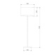 Торшер TK Lighting 5218 Deva Graphite