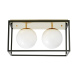 Потолочный светильник Lumina Deco Maldini LDC 8060-2 F.GD+BK