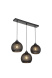 Подвесной светильник Toplight Lizbeth TL1612L-03BK