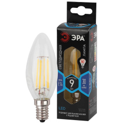 Лампа светодиодная Эра E14 9W 4000K F-LED B35-9w-840-E14 Б0046995
