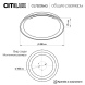 Потолочный светильник Citilux Mega CL752351G