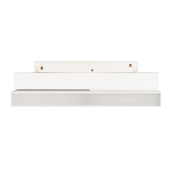 Трековый светильник Arlight MAG-ORIENT-FLAT-FOLD-S230-12W Warm3000 (WH, 80 deg, 48V) 035859(1)