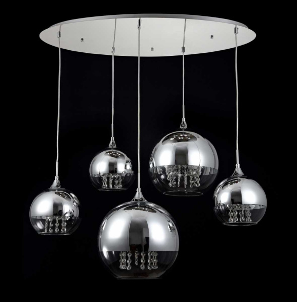 Подвесная люстра Maytoni Fermi P140-PL-170-5-N