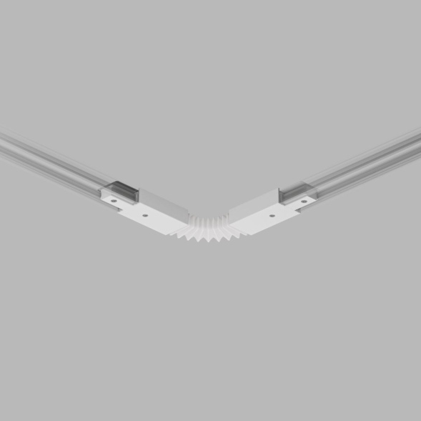 Коннектор гибкий Denkirs DK Track White TR1106-WH