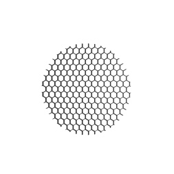 Антибликовая решетка Denkirs Net DK1500-BK