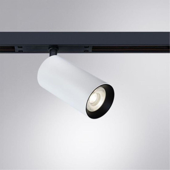Трековый магнитный светильник Arte Lamp Optima A7261PL-1WH