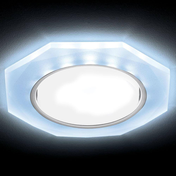 Встраиваемый светильник Ambrella Light GX53 LED G216 CL/CH/CLD