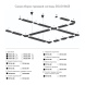 Подвесной комплект Denkirs DK Track Black TR1105-BK