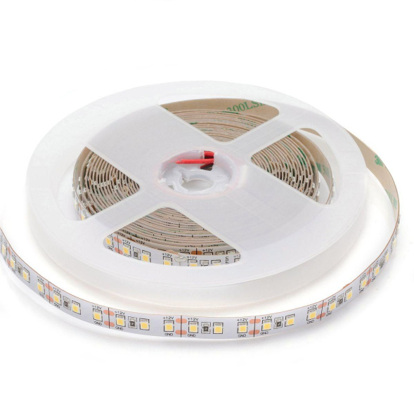 Светодиодная лента Apeyron 12В СТ 14,4Вт/м smd2835 120д/м IP20 1400Лм/м 3м 3000К 210BL