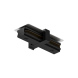 Коннектор прямой Denkirs DK Track Black TR1101-BK