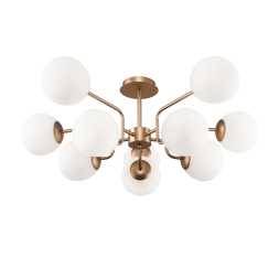 Люстра на штанге Maytoni Erich MOD221PL-10G