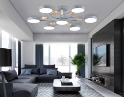 Люстра на штанге Ambrella Light Linetech Comfort FL4865
