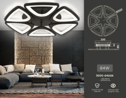 Потолочная люстра Ambrella Light Acrylica Original FA4495