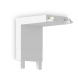 Коннектор угловой для шинопровода Ambrella Light Magnetic Ultra Slim Track System GV1103