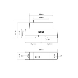 Блок питания Apeyron 15Вт DC12В 1.25А IP20 03-160