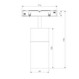 Трековый магнитный светильник Elektrostandard Comfi 4690389204869 85189/01 a066517