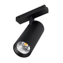 Трековый магнитный светильник Arlight MAG-VIBE-SPOT-R55-18W Warm3000 (BK, 24 deg, 48V) 044478
