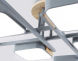 Потолочная люстра Ambrella Light Linetech Comfort FL4889
