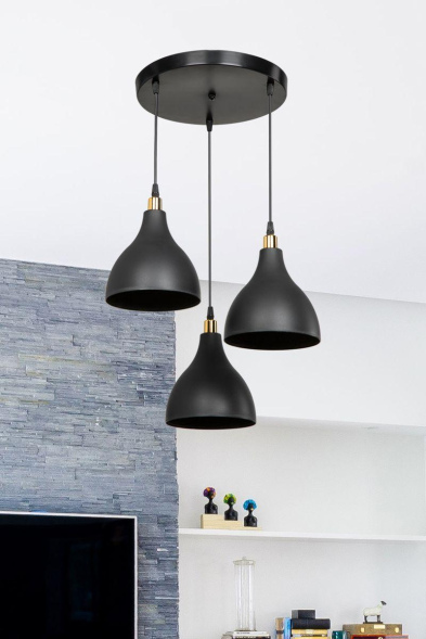 Подвесной светильник Toplight Marjory TL1615H-03BK