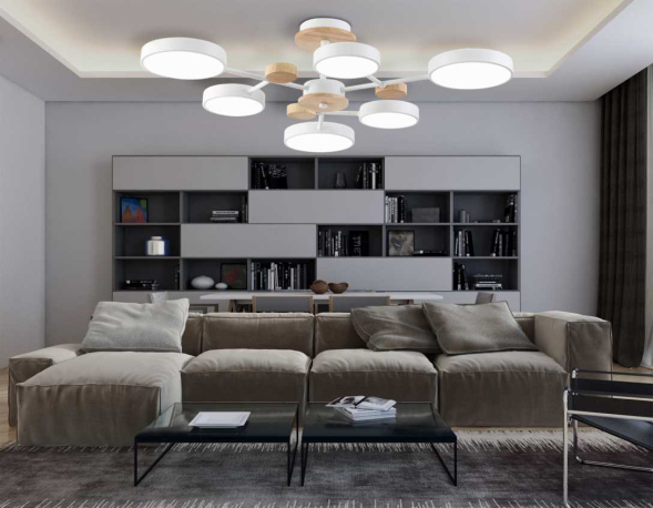 Люстра на штанге Ambrella Light Linetech Comfort FL4861