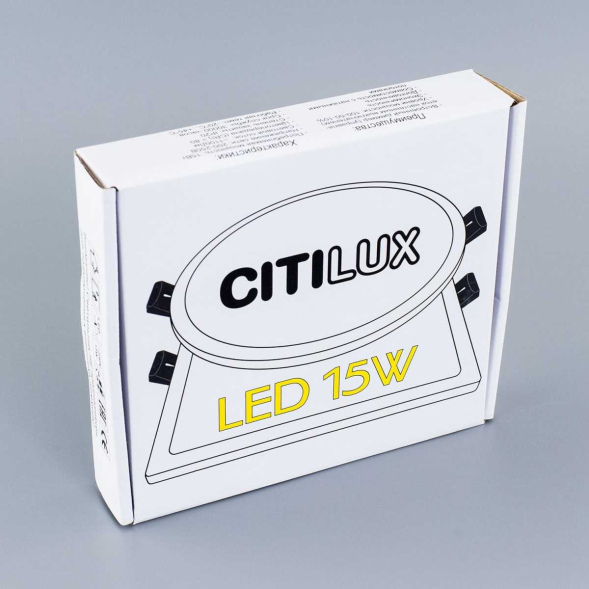Встраиваемый светодиодный светильник Citilux Омега CLD50R152