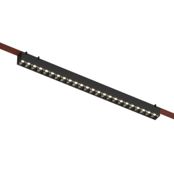 Трековый однофазный светильник Denkirs Belty grill DK5672-BK