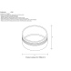 Декоративное кольцо внутреннее Crystal Lux CLT RING 013 BL