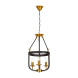 Подвесная люстра Lumina Deco Berling LDP 8024-3 BK+MD