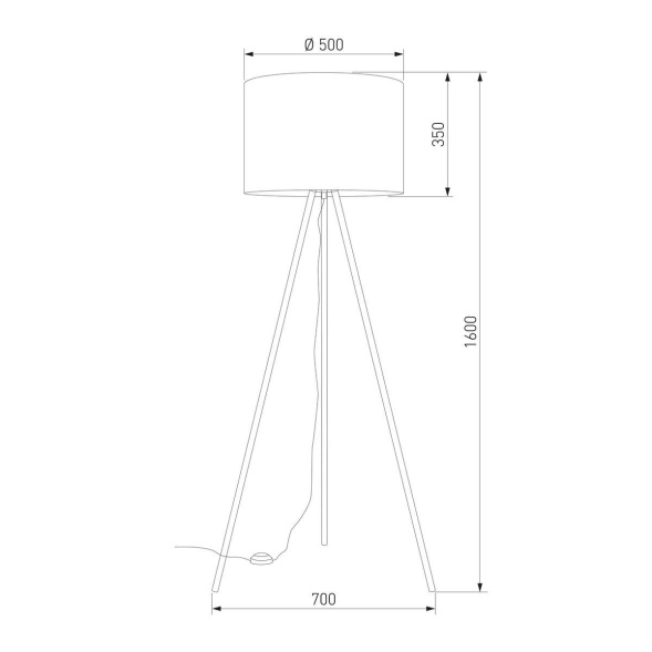 Торшер TK Lighting 16036 Umberto a068712