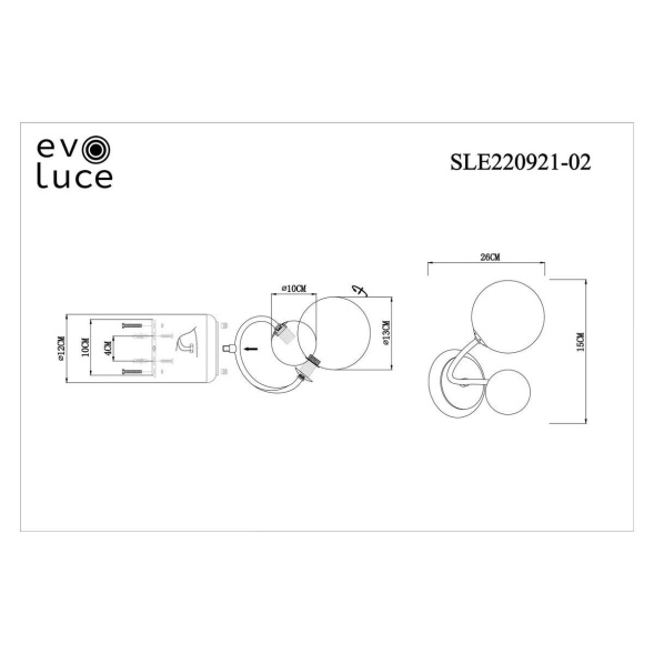 Бра ST Luce Formae SLE220921-02