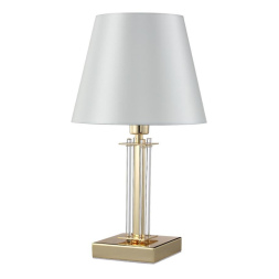 Настольная лампа Crystal Lux Nicolas NICOLAS LG1 GOLD/WHITE