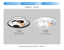 Потолочная люстра Ambrella Light Comfort LineTech FL4802