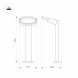 Уличный светильник Arlight LGD-Eye-Boll-H900-6W Warm3000 029984