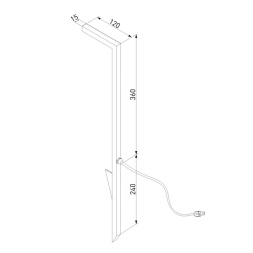 Ландшафтный светильник Elektrostandard Stels 35181/S 4690389208942 a067902