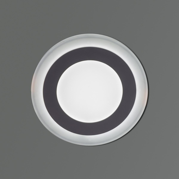Светодиодная панель Reluce 70506-9.0-001TM LED6+3W  WH/DL+DL (6500K+6500K)
